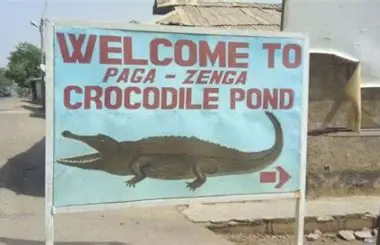 Paga Crocodile Pond in Upper East Region
